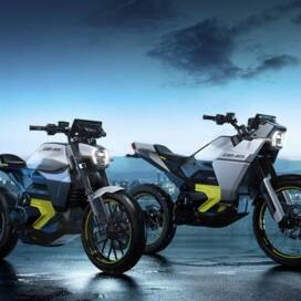 Abbildung der neuen E-Motorräder