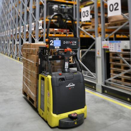 Routenzug in der Logistik