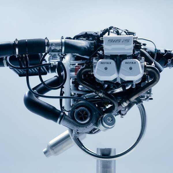 Abbildung des 916-is Motors