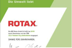 Auszeichnung Einsparung CO2 2019